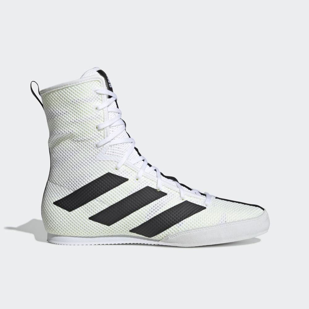 Ghete Box Adidas Box Hog 3 Barbati Romania - Albi/Negrii F99919